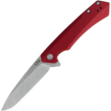 Kinzua Framelock Red (With Texured Blade)